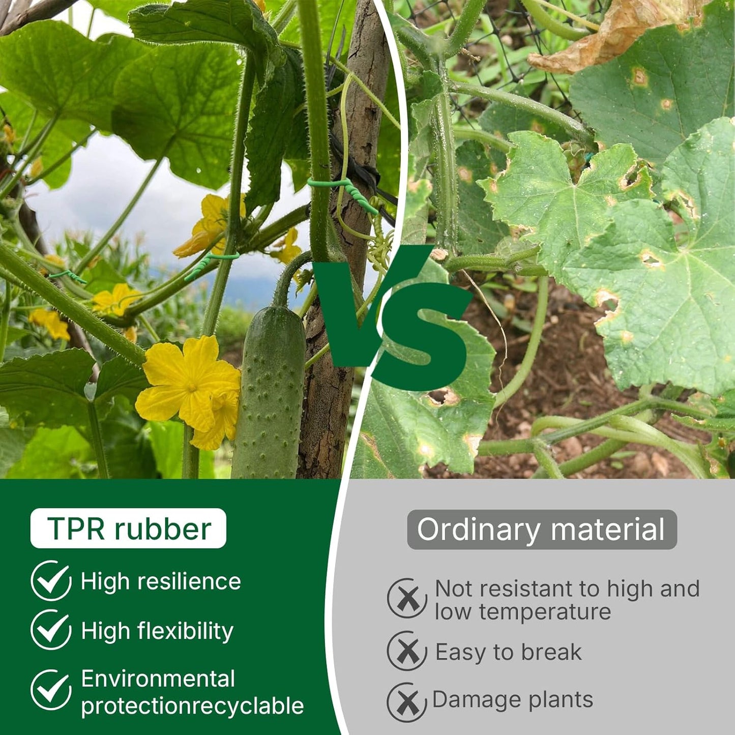 100 Feet Green Soft Plant Tie - 2.5mm Flexible Twist Garden Wire for Climbing Plants, Tomatoes, Bonsai & Office/Home Organizing