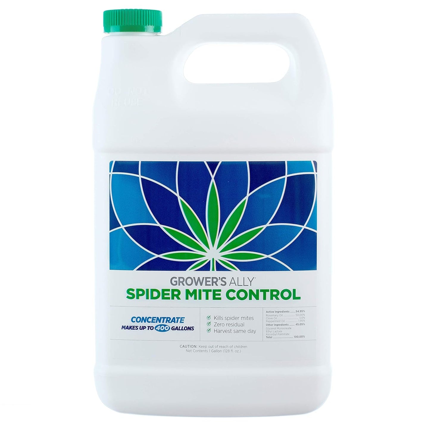 Grower's Ally Spider Mite Control Concentrate 1 gal | Natural Spider Mite & Insect Killer with Rosemary Oil - Trusted by Cultivators for Indoor and Outdoor Use