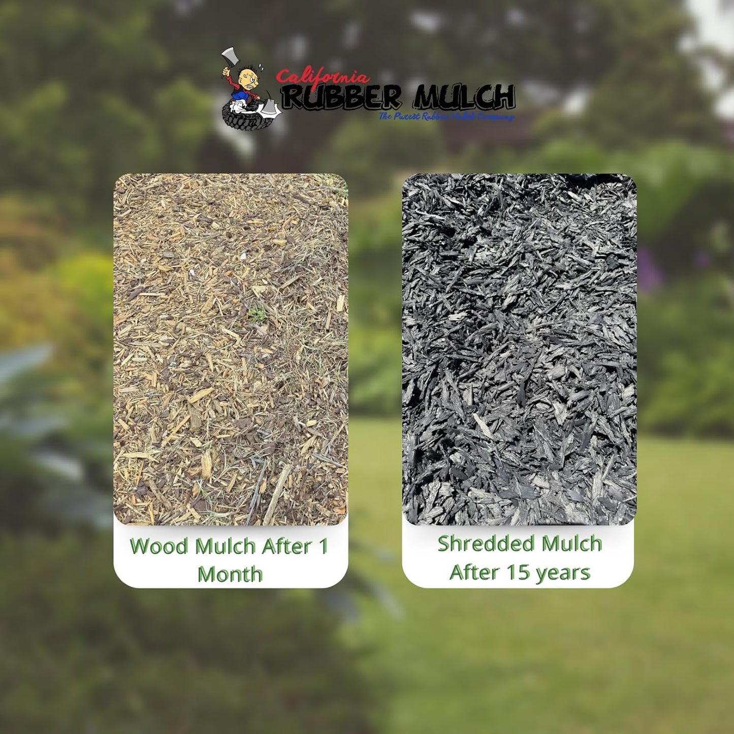 100% Wire-Free Shredded Rubber Mulch – Black – 10 lb (0.6 cu ft) – Long-Lasting, Low Maintenance, Safe for Kids & Pets – Ideal for Landscaping & Playgrounds
