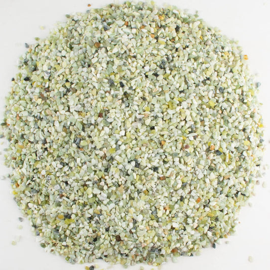 18lb Jade Bean Pebbles,1/4 Inch Cactus Bonsai DIY Rocks, Natural Succulent Rock and River Rocks Decorative for Aquariums, Vases, Terrarium, Outdoor Gardening, Top Dressing for Potted Plants