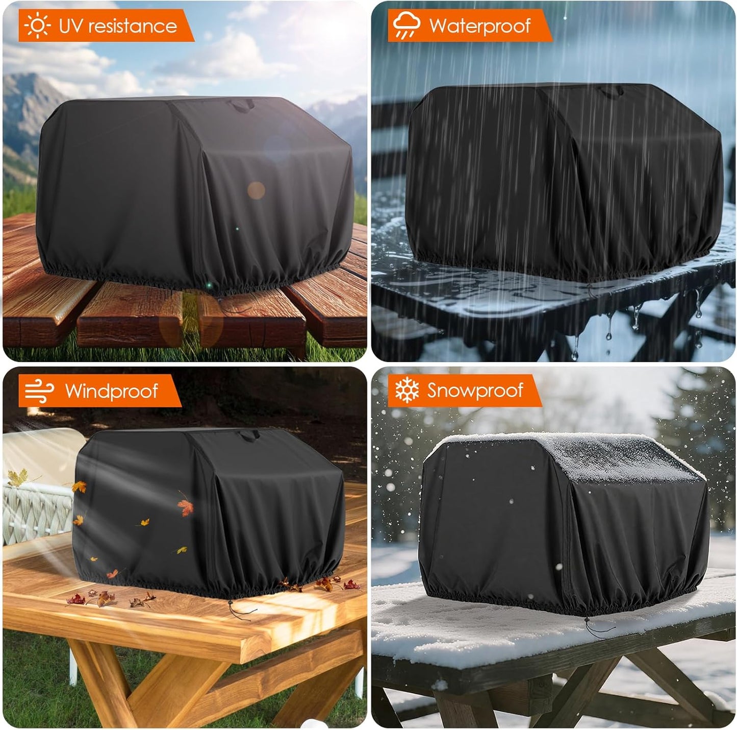 Pizza Oven Cover for Current 12,TwoPone Waterproof Pizza Oven Accessories Carry Cover for Outdoor