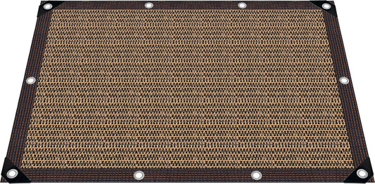 80% Shade Cloth, Durable Mesh Tarp with Grommets, Garden Sunblock Shade Cloth Shading Antifreezing for Plants Cover, Greenhouse, Barns Kennel, Patio, Tomatoes