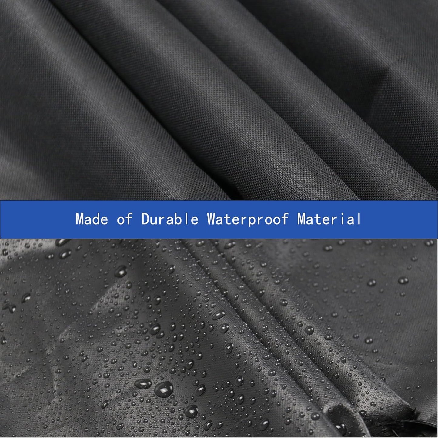 Outdoor Prep Table Cover for Royal Gourmet Double-Shelf Movable Dining Cart Table,Waterproof Patio Cart Cover,Outdoor Grill Cart Pizza Oven Table Covers - 40 x 24 x 32 Inch