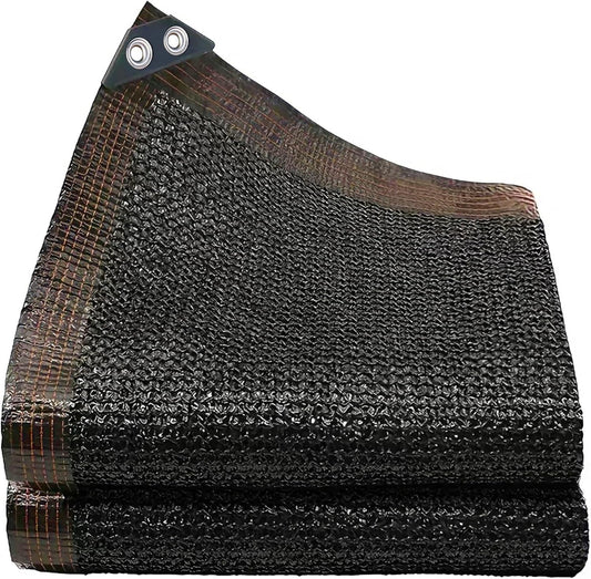 winemana 40% Black Shade Cloth, 3.3 x 10 FT Garden Mesh Tarp for Plants Heat Protection with Grommets, Sunshade Plant Cover for Greenhouse, Barns Kennel, Outdoor Netting Screens for Patio & Porch