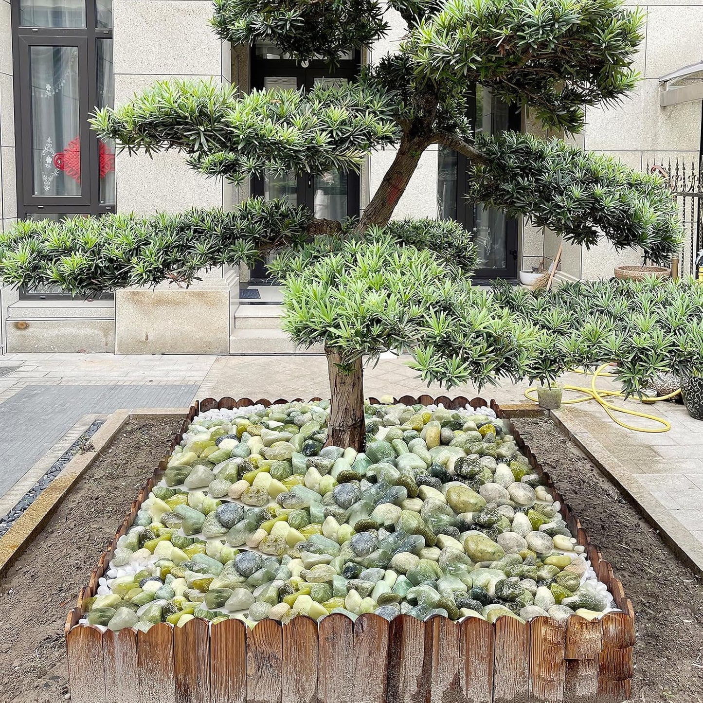 10 lbs Polished River Rocks, 2-3 Inch Large Pebbles for Plants, Decorative Stones for Succulent, Landscaping, Vases, Crafting and Garden