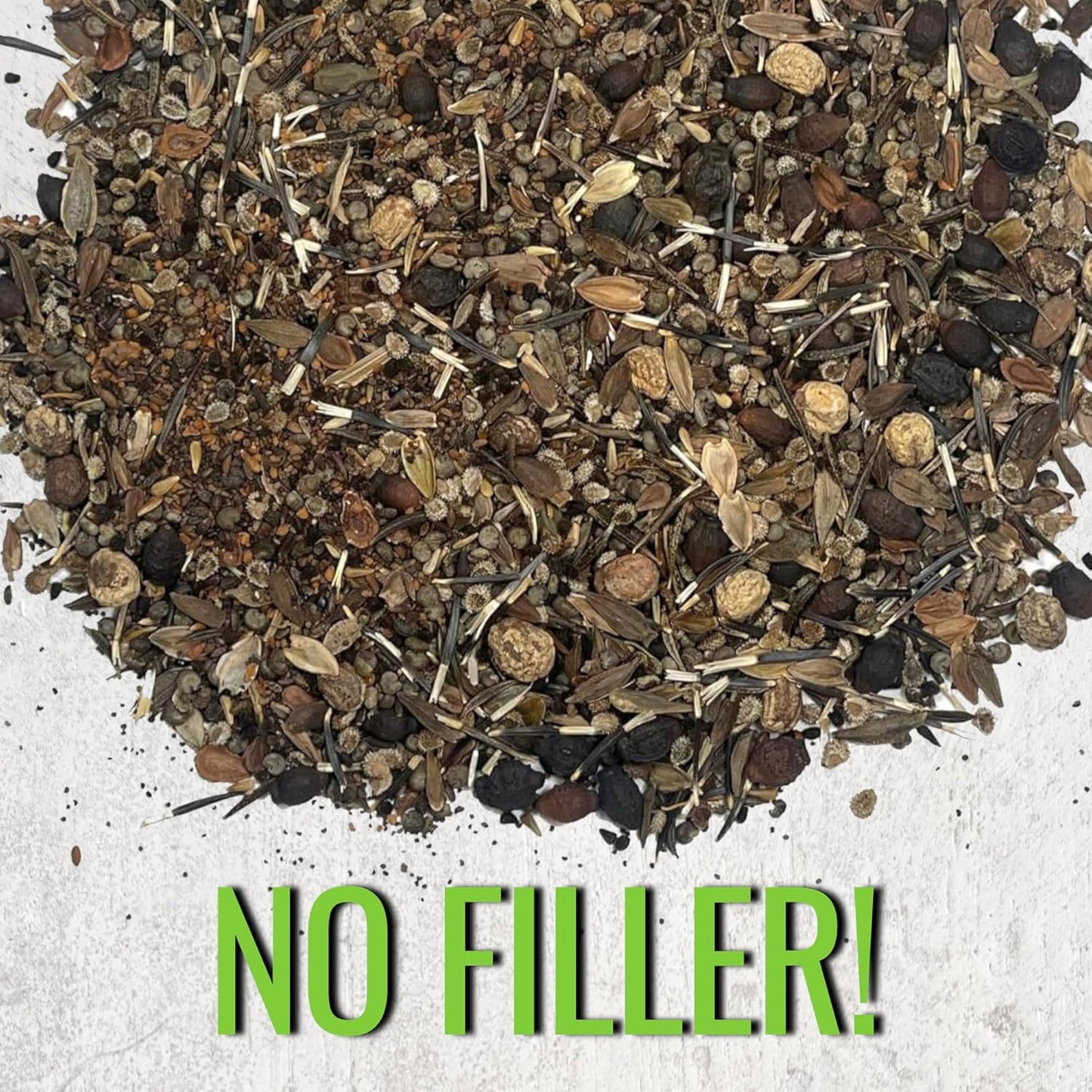 Seed Needs Wildflower Seeds Hummingbird and Butterfly Seed Mix | 5 Packs (1 Ounce Each) No Filler 23 Varieties Garden Seeds Annual & Perennial Species | Pollinator Attracting Flower Seed | Bulk