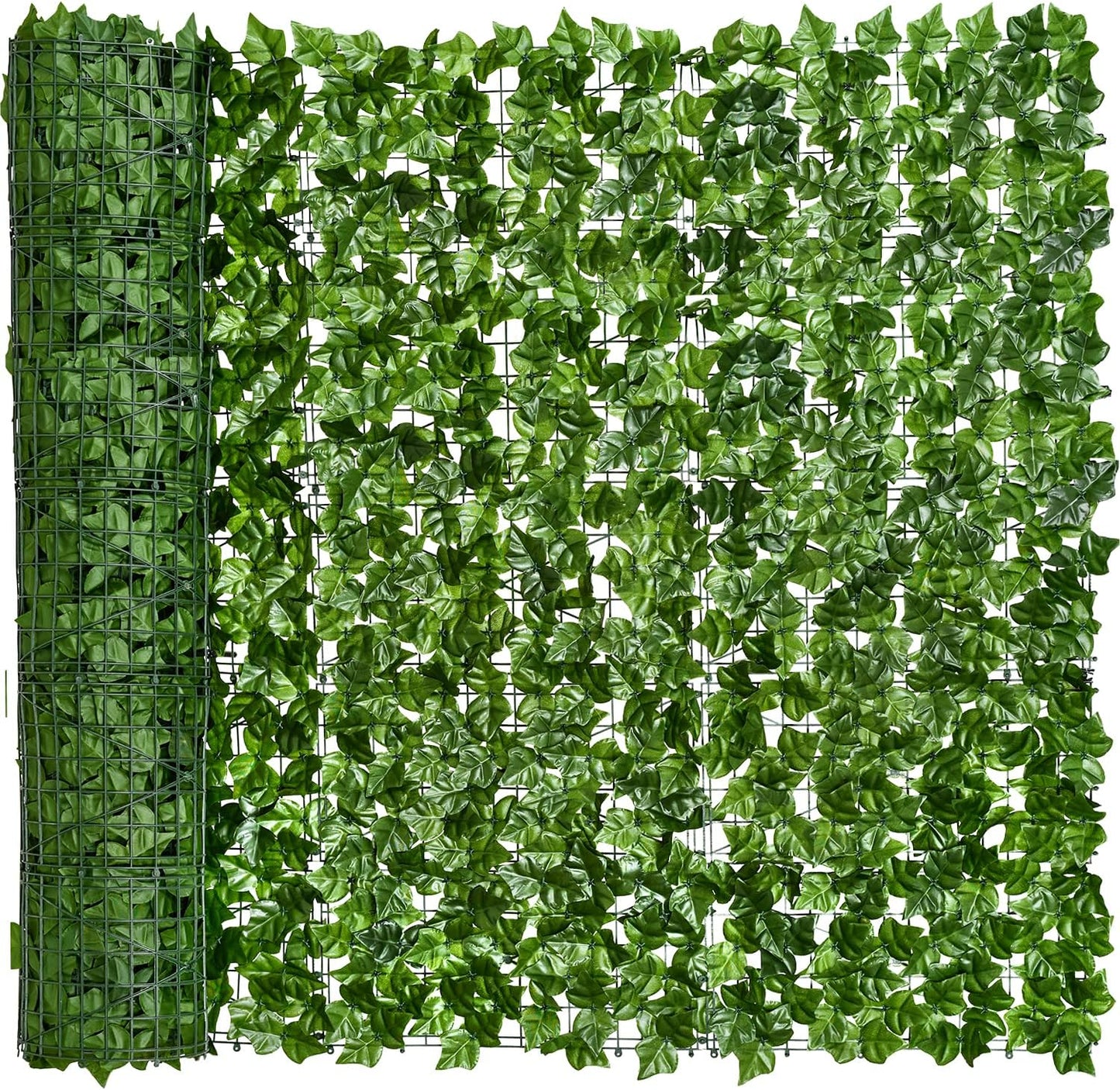 DearHouse Artificial Ivy Privacy Fence Wall Screen, 59x137.8inch Artificial Hedges Fence and Faux Ivy Vine Leaf Decoration for Outdoor Garden Decor