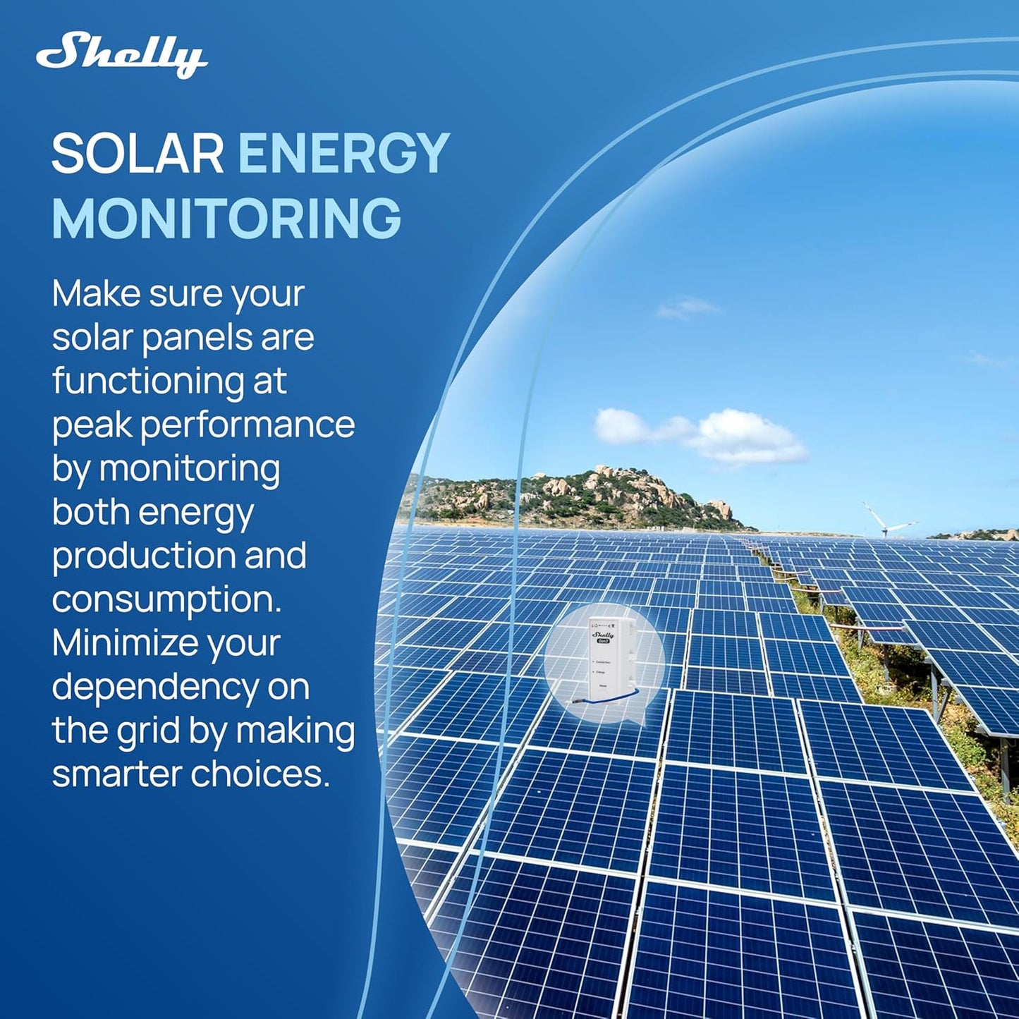 Shelly 3EM-63W Gen3 | Wi-Fi Operated Smart 3-Phase Energy Meter | Home Automation | Compatible with Alexa & Google Home | iOS Android App | No Hub Required | Data Logging (3EM-63T Gen3)