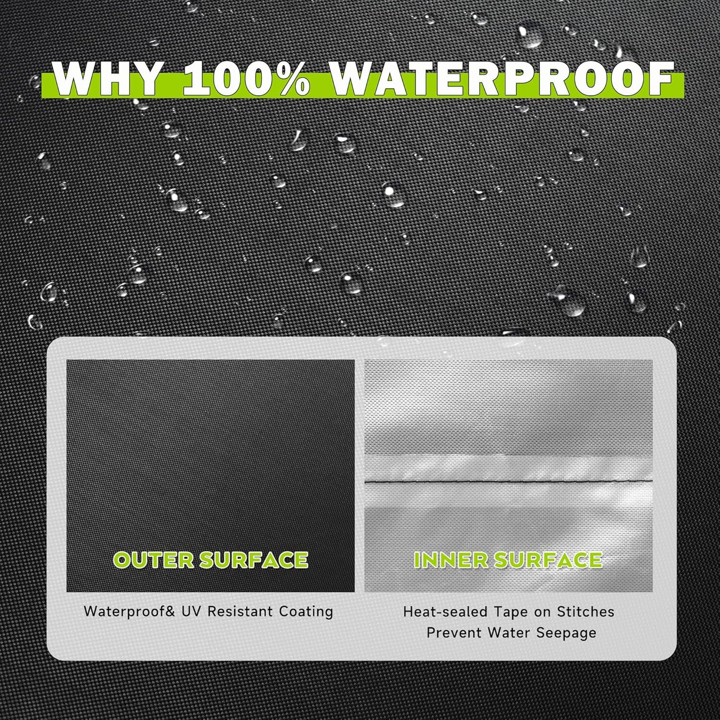 Griddle Cover for Royal Gourmet GD401,GD402, GD403 Grill, Flat Top Grill Cover for 66in 4-Burner Grill, Waterproof BBQ Grill Cover for Outdoor Barbecue/Gas Griddle/Propane Griddle