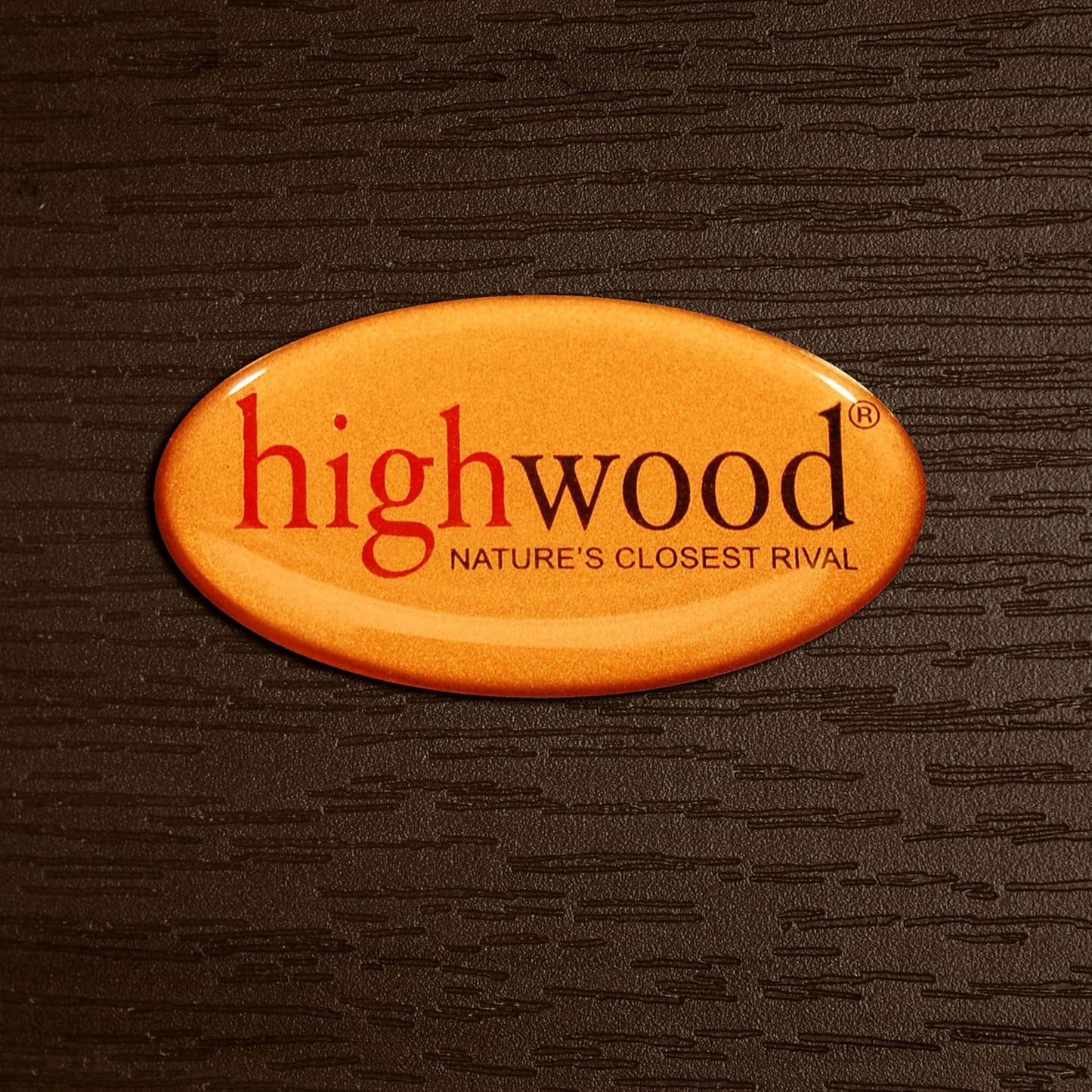 highwood Weatherly Porch Swing, 4 Feet, Weathered Acorn