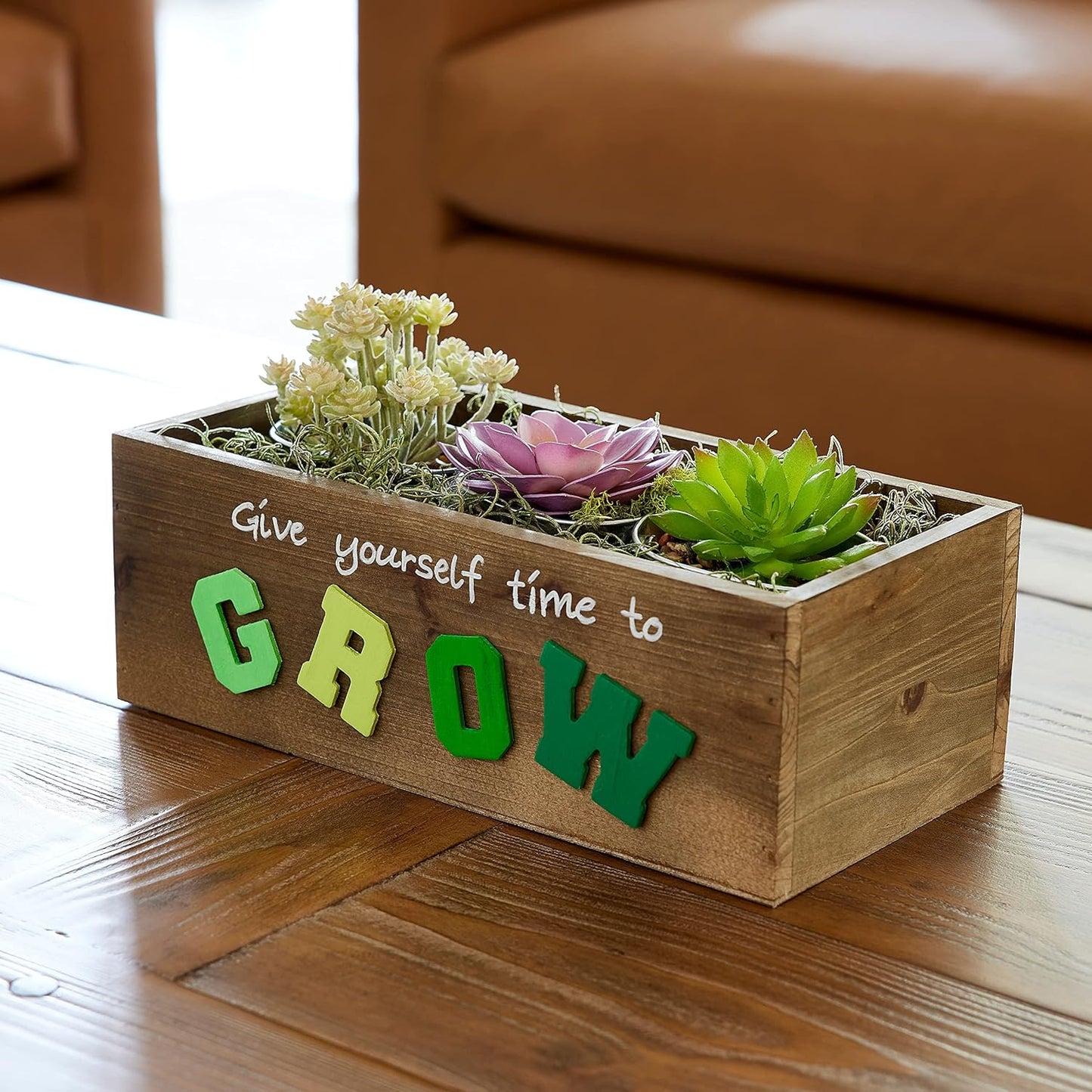 12” Wood Pallet Bin by Make Market - Rustic Crate Boxes for Storage, Decorative Display, Arts & Crafts, Made of 100% Wood - Bulk 4 Pack