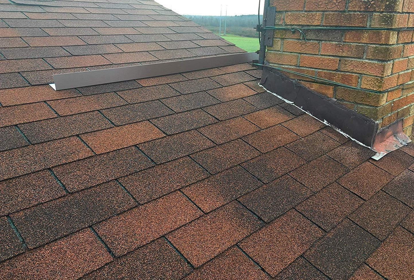 Eagle 1-26 Gauge 5 Foot Rain Diverter - Nails and Instructions Included (Mill Finish Aluminum, Copper, Galvanized, Stainless Steel & More) (2, Light Grey)