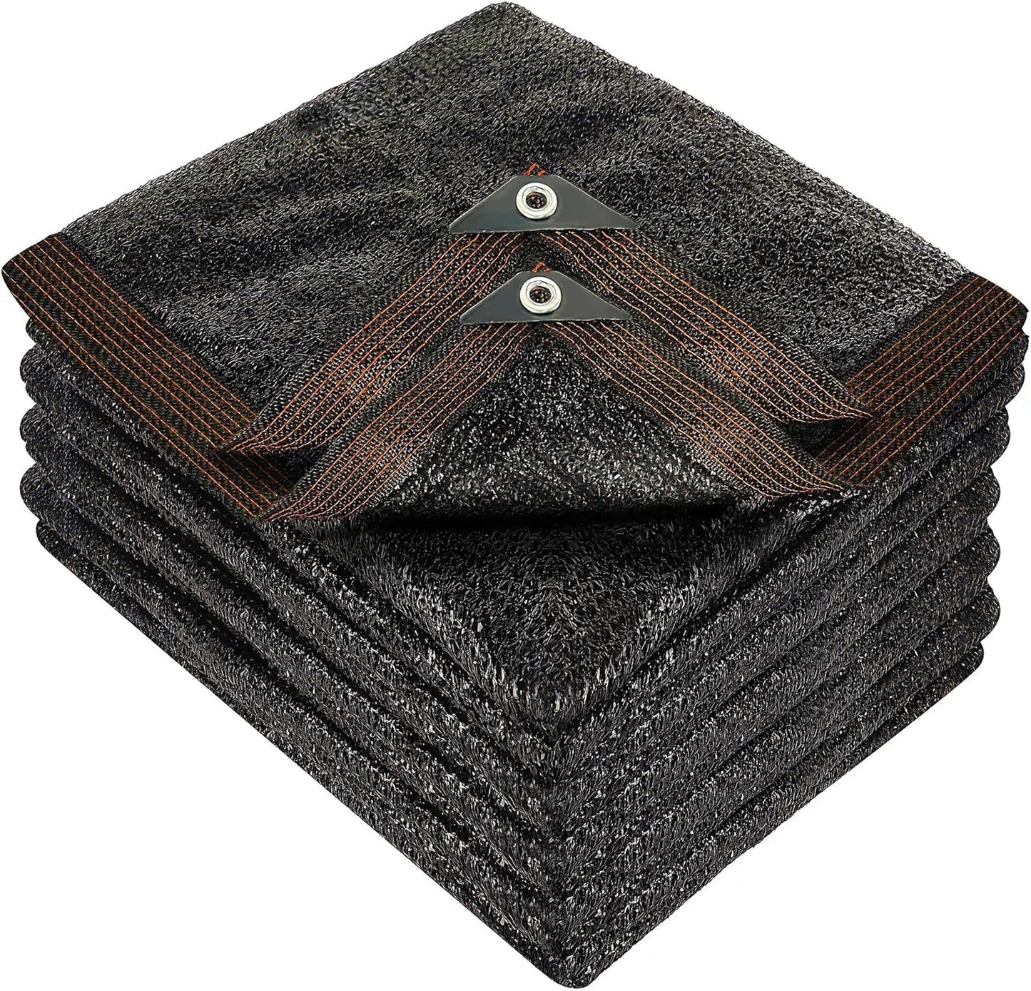 winemana 40% Black Shade Cloth, 20 x 20 FT Durable Mesh Tarp with Grommets, Resistant Garden Sun Shade Netting, Shading Antifreezing for Pergola, Greenhouse, Plants Growing, Chicken Coop