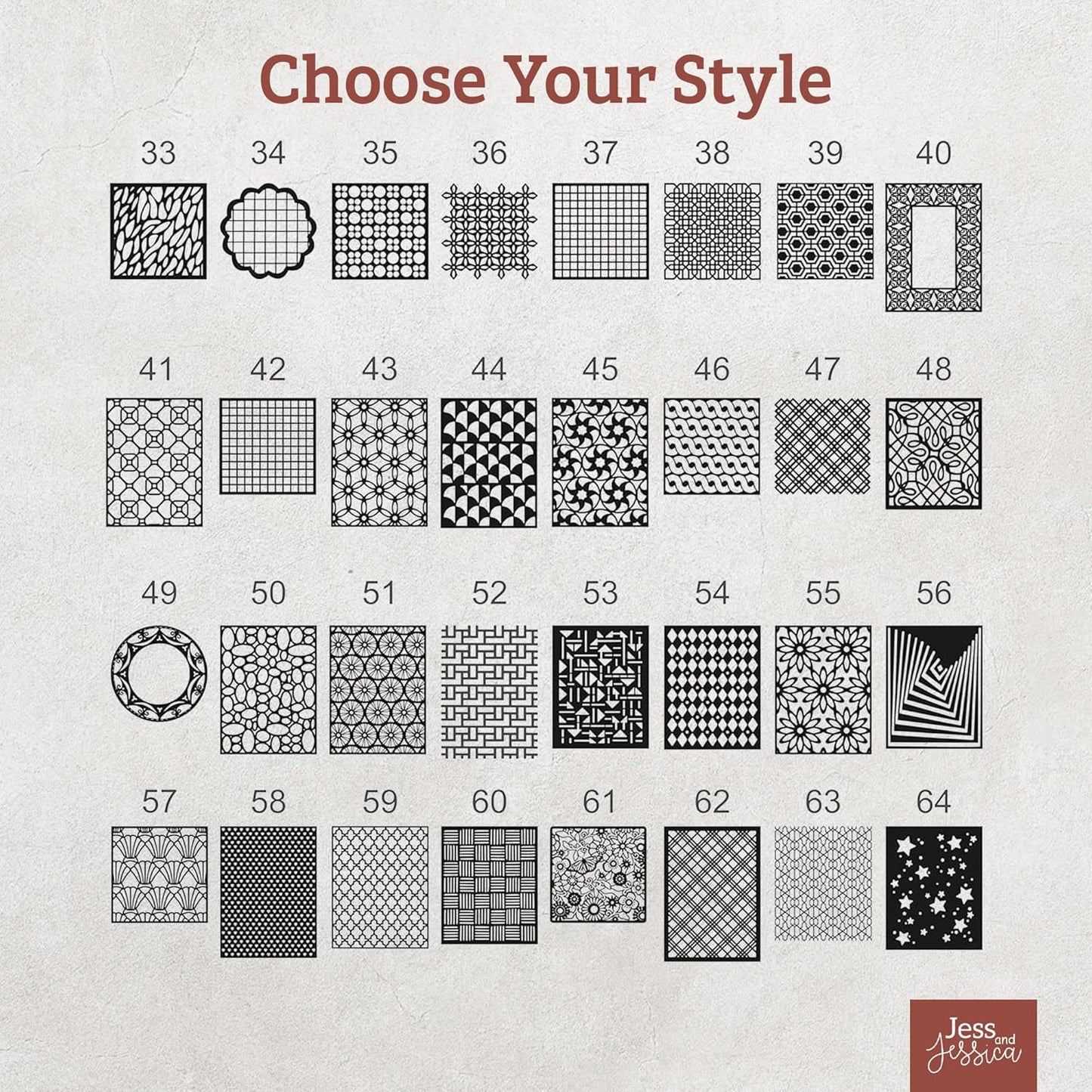 Lattice Panel with an Aztec Decorative Design MDF Home & Yard Décor - Wall Panel - Privacy Screen - Trellis - Indoor and Outdoor Use