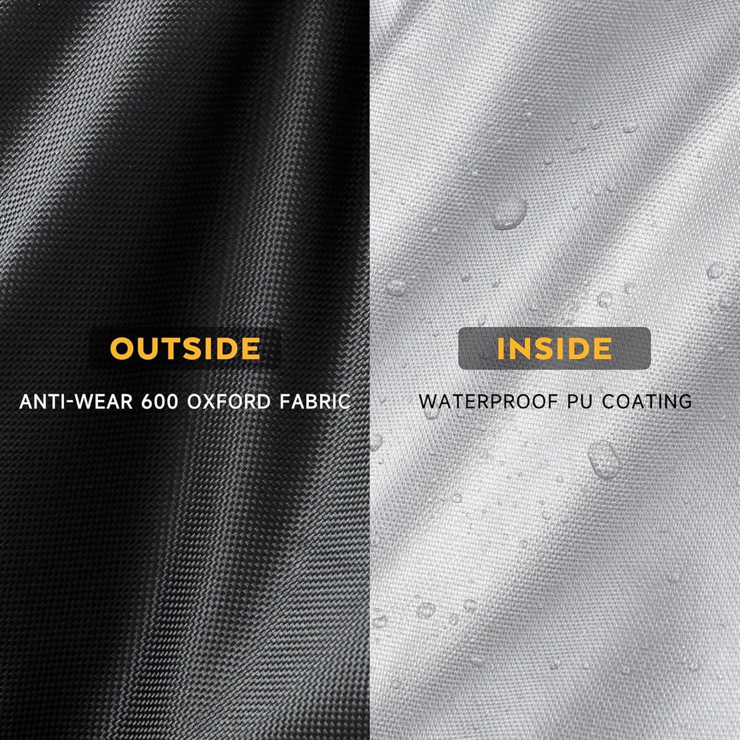 Pellet Grill Cover for ASMOKE AS350 Portable Smoker, Heavy-Duty 600D Pellet Smoker Cover for ASMOKE Portable Pellet Grill