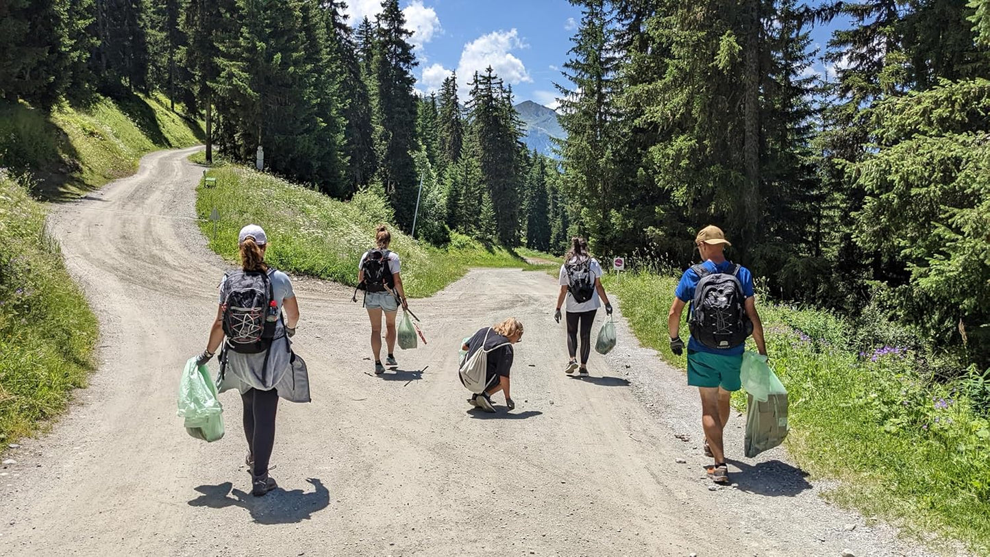 bioMat 35 Gallon Compostable Trash Bags; 30 Count, BPI ASTM D6400 and CMA Certified, Large Compost Bags for Kitchen Compost Bin