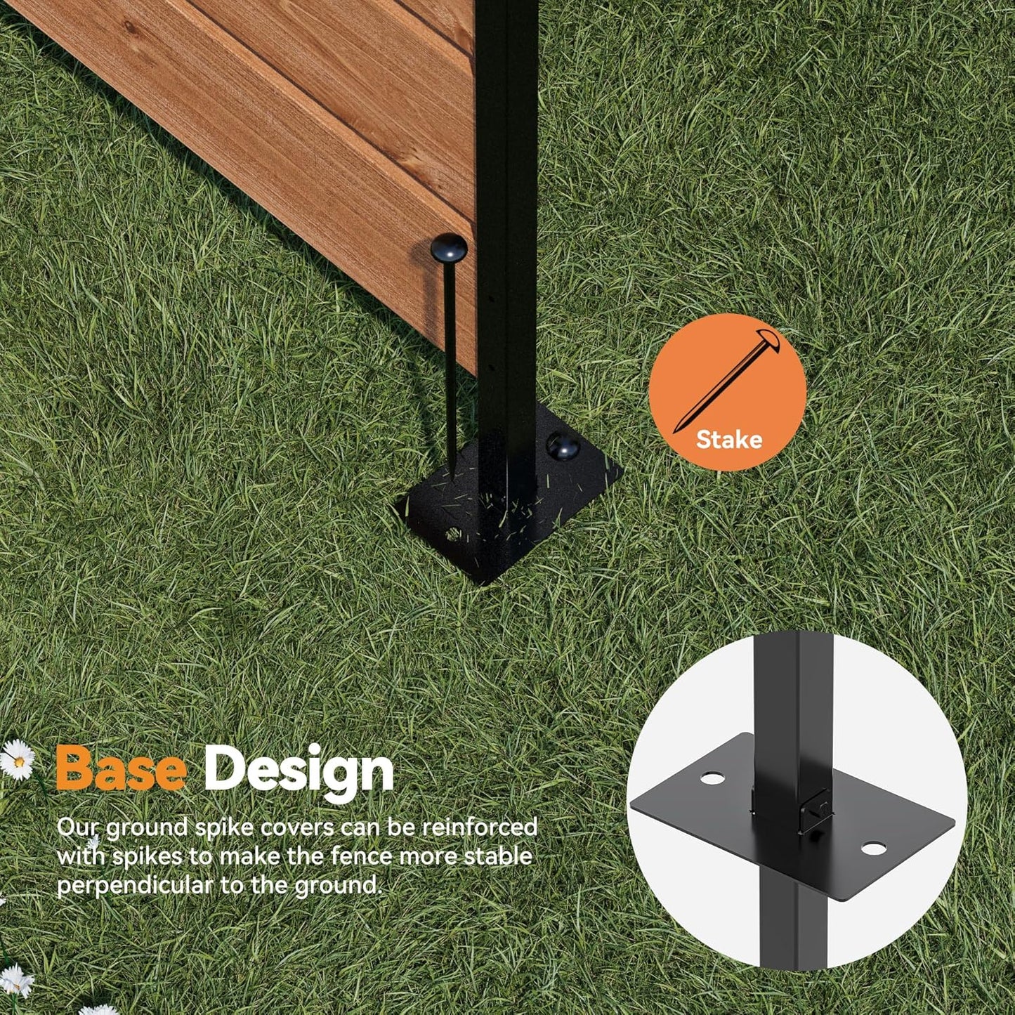 Modern Shade 5' x 3' Wood Privacy Fence Screen (3 Panel) Natural Cedar Wood, Outdoor Privacy Fence Panel for Deck Balcony, Conceals Trash Cans Air Conditioner, Ultimate Fence Privacy Screen