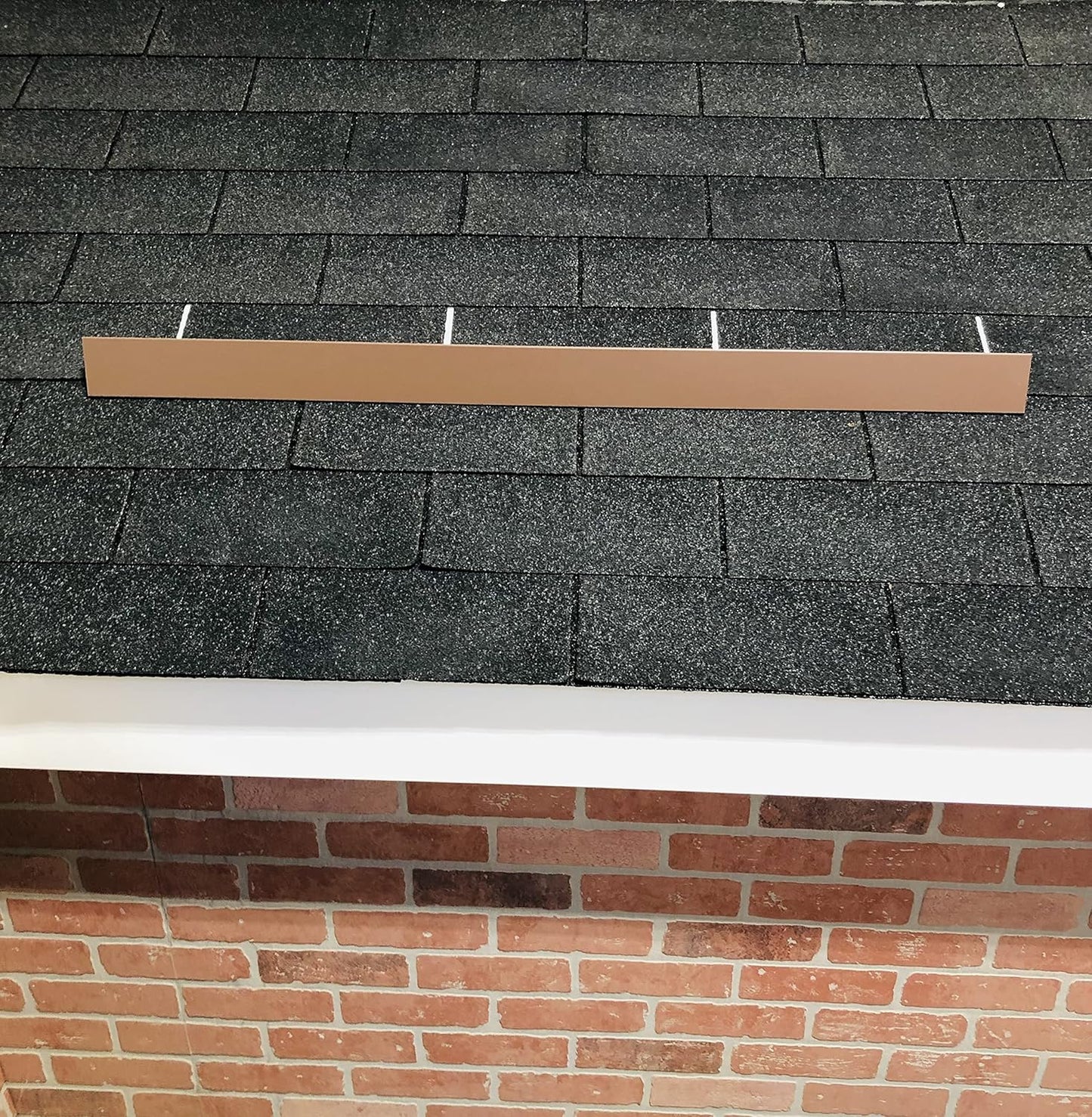 Eagle 1-26 Gauge 5 Foot Rain Diverter - Nails and Instructions Included (Mill Finish Aluminum, Copper, Galvanized, Stainless Steel & More) (3, Brown)