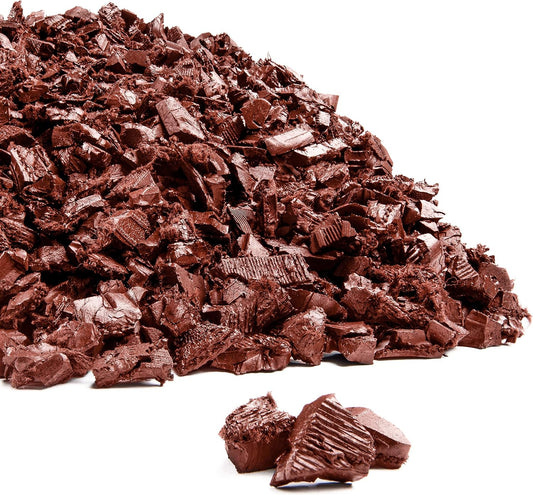 Playsafer Rubber Mulch Nuggets Protective Flooring for Playgrounds, Swing-Sets, Play Areas, and Landscaping (400 LBS - 16 CU. FT., Red)